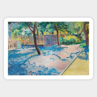 blumengarten 1936 - Cuno Amiet Sticker